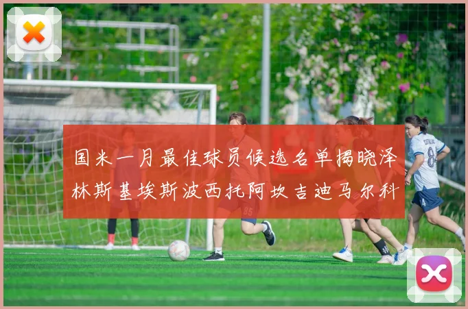 国米一月最佳球员候选名单揭晓泽林斯基埃斯波西托阿坎吉迪马尔科争夺荣誉